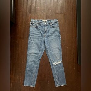 Abercrombie & Fitch High Rise Blue Jeans
